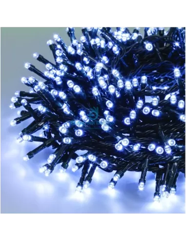 Giocoplast 14308715 mini LED fireflies 96 lights white 24v with motor 8 light games
